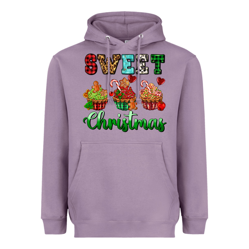 Sweet Christmas With Cupcake Heavyweight Hoodie by AdoDesignShop | Teevron
