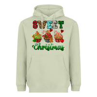 Matcha sweet Christmas with cupcake Heavyweight Hoodie - AdoDesignShop