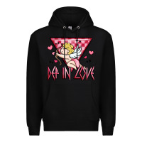 Black def in love Premium Hoodie - MaliasSmallBusiness