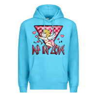 Ocean Blue def in love Premium Hoodie - MaliasSmallBusiness