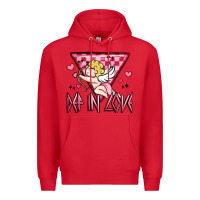 Red def in love Premium Hoodie - MaliasSmallBusiness