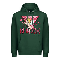 Sports Green def in love Premium Hoodie - MaliasSmallBusiness
