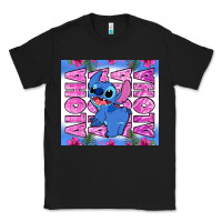 Black aloha stitch Classic Tee - Zillion Design Studio