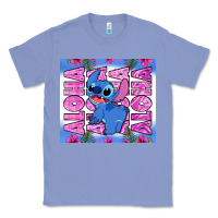 Colony Blue aloha stitch Classic Tee - Zillion Design Studio