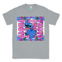 Heather Grey aloha stitch Classic Tee - Zillion Design Studio