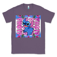 Lavender aloha stitch Classic Tee - Zillion Design Studio