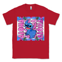 Red aloha stitch Classic Tee - Zillion Design Studio