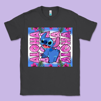 Aloha Stitch Classic Tee Designed By Zillion Design Studio