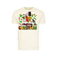 Merry Christmas Hair Vintage Tee | Teevron