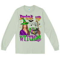 Matcha drink up witches Long Sleeve Tee - Zillion Design Studio