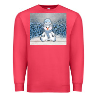 Cardinal winter snowman Premium Sweatshirt - AdoDesignShop