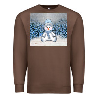 Chestnut winter snowman Premium Sweatshirt - AdoDesignShop