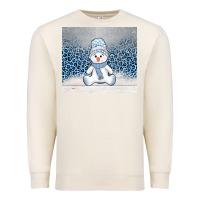 Sandshell winter snowman Premium Sweatshirt - AdoDesignShop