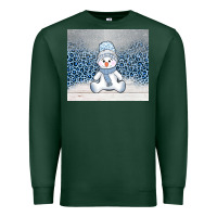 Winter Snowman Premium Sweatshirt | Teevron