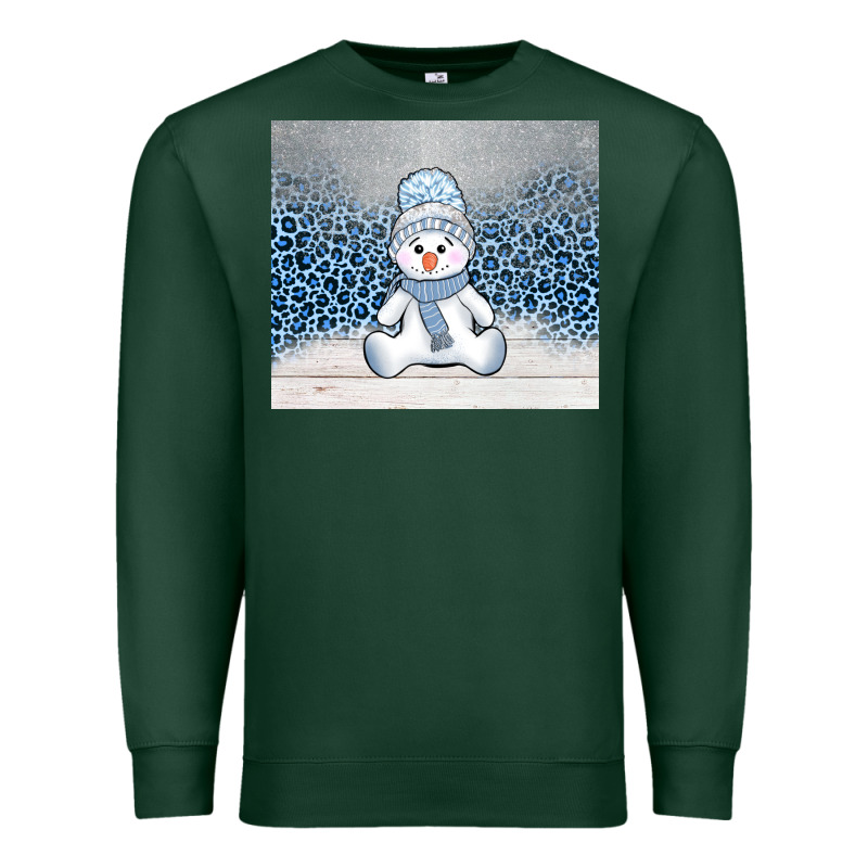 Winter Snowman Premium Sweatshirt by AdoDesignShop | Teevron