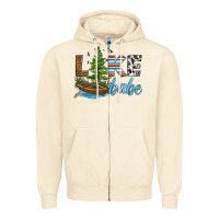 Sandshell lake babe Zipper Hoodie - HRA Design Shop