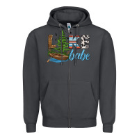 Smoke lake babe Zipper Hoodie - HRA Design Shop