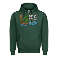 Sports Green lake babe Zipper Hoodie - HRA Design Shop
