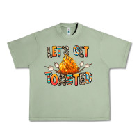 Oil Green let's get toasted Urban Heavy Tee - RanaPortraitStore