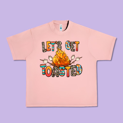 Let's Get Toasted Urban Heavy Tee Designed By Ranaportraitstore