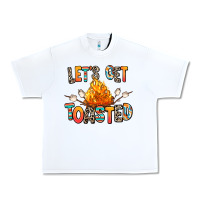 White let's get toasted Urban Heavy Tee - RanaPortraitStore