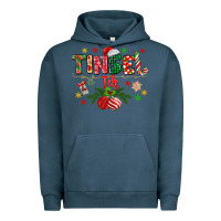 Pigment Midnight Navy tinsel tits Urban Hoodie - MaliasSmallBusiness