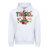 White tinsel tits Urban Hoodie - MaliasSmallBusiness