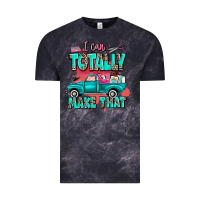 Cloud Black I can totally make that with truck Vintage Tee - MaliasSmallBusiness