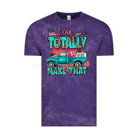 Cloud Purple I can totally make that with truck Vintage Tee - MaliasSmallBusiness