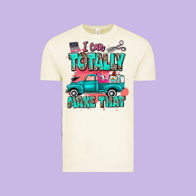 Vintage Tee I can totally make that with truck