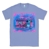 Colony Blue touch me and i will bite you stitch Classic Tee - Zillion Design Studio