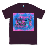 Plum touch me and i will bite you stitch Classic Tee - Zillion Design Studio