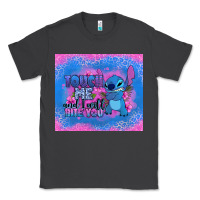 Smoke touch me and i will bite you stitch Classic Tee - Zillion Design Studio
