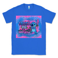 True Royal touch me and i will bite you stitch Classic Tee - Zillion Design Studio