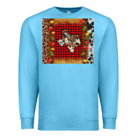 Ocean Blue texas christmas tumbler Premium Sweatshirt - AdoDesignShop