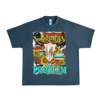 Midnight Navy somebodys problem Urban Heavy Tee - texasbilliewilder