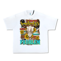 White somebodys problem Urban Heavy Tee - texasbilliewilder