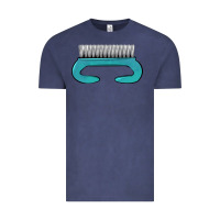Vintage Denim nail brush Vintage Tee - BarkalooDesign