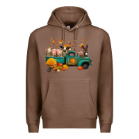 Chestnut fall farm animals truck nancy Premium Hoodie - NancyCooperArtShop