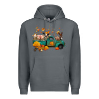 Rock fall farm animals truck nancy Premium Hoodie - NancyCooperArtShop