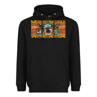 Black joy license plate Heavyweight Hoodie - Artiststas