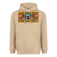 Mushroom joy license plate Heavyweight Hoodie - Artiststas