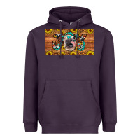 Plum joy license plate Heavyweight Hoodie - Artiststas