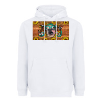 White joy license plate Heavyweight Hoodie - Artiststas