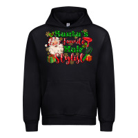 Black santas favorite hair stylist Urban Hoodie - MaliasSmallBusiness