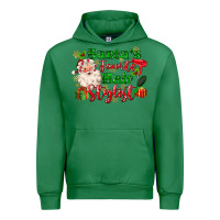 Emerald santas favorite hair stylist Urban Hoodie - MaliasSmallBusiness