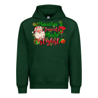 Forest Green santas favorite hair stylist Urban Hoodie - MaliasSmallBusiness