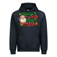 Navy santas favorite hair stylist Urban Hoodie - MaliasSmallBusiness