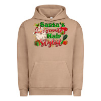 Pigment Burro santas favorite hair stylist Urban Hoodie - MaliasSmallBusiness
