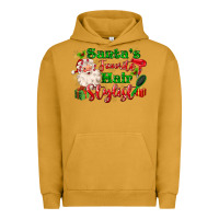 Pigment Peanut Butter santas favorite hair stylist Urban Hoodie - MaliasSmallBusiness